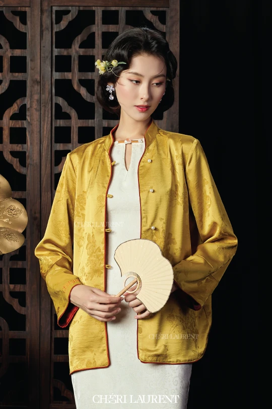 Áo khoác Linh Thu - Vàng